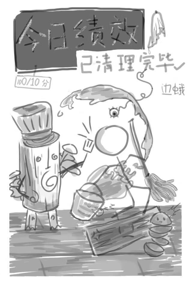 今日绩效已清理完毕
